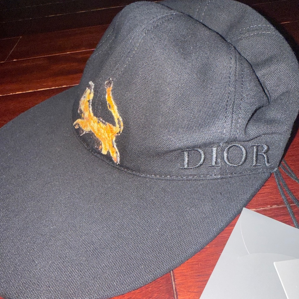 Dior Casquette Patch Lion Cap